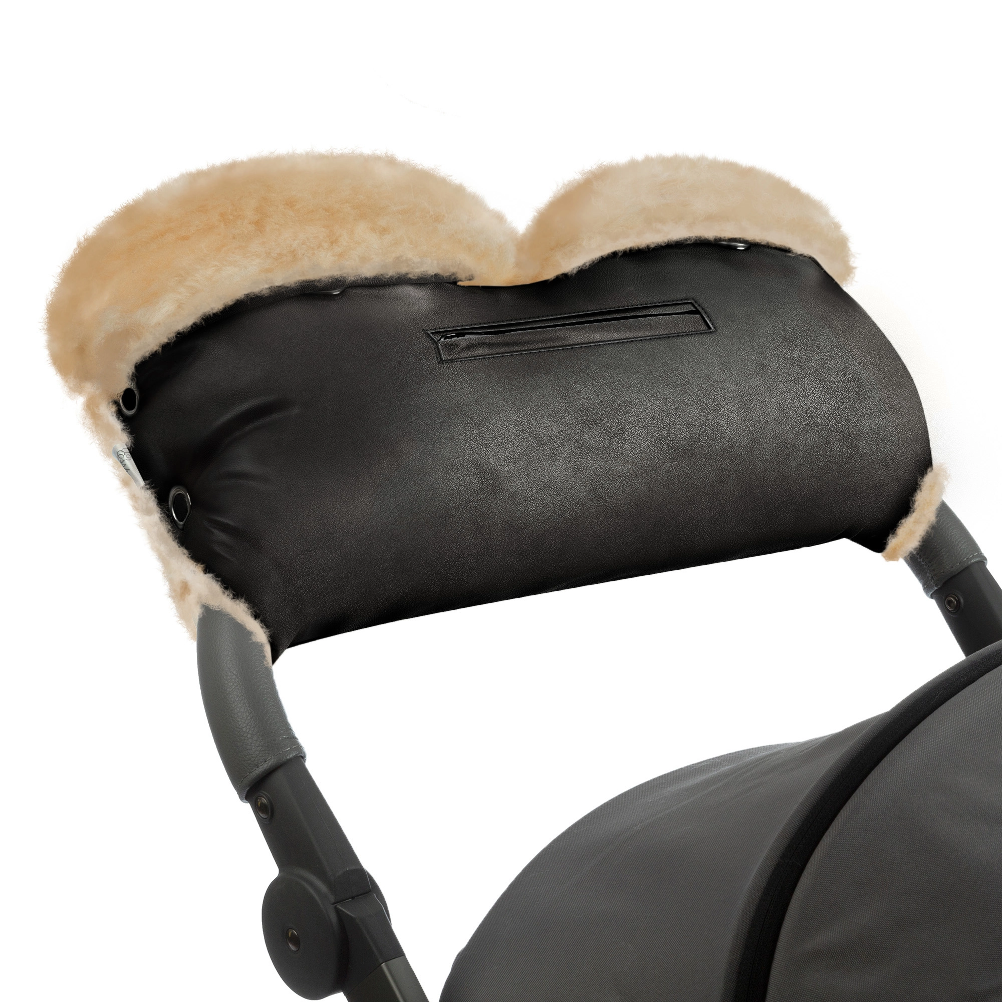 Муфта для рук на коляску Esspero Isabella (100% овечья шерсть) Black 39c0a95fdce7ec7eb0be4980880bec0c