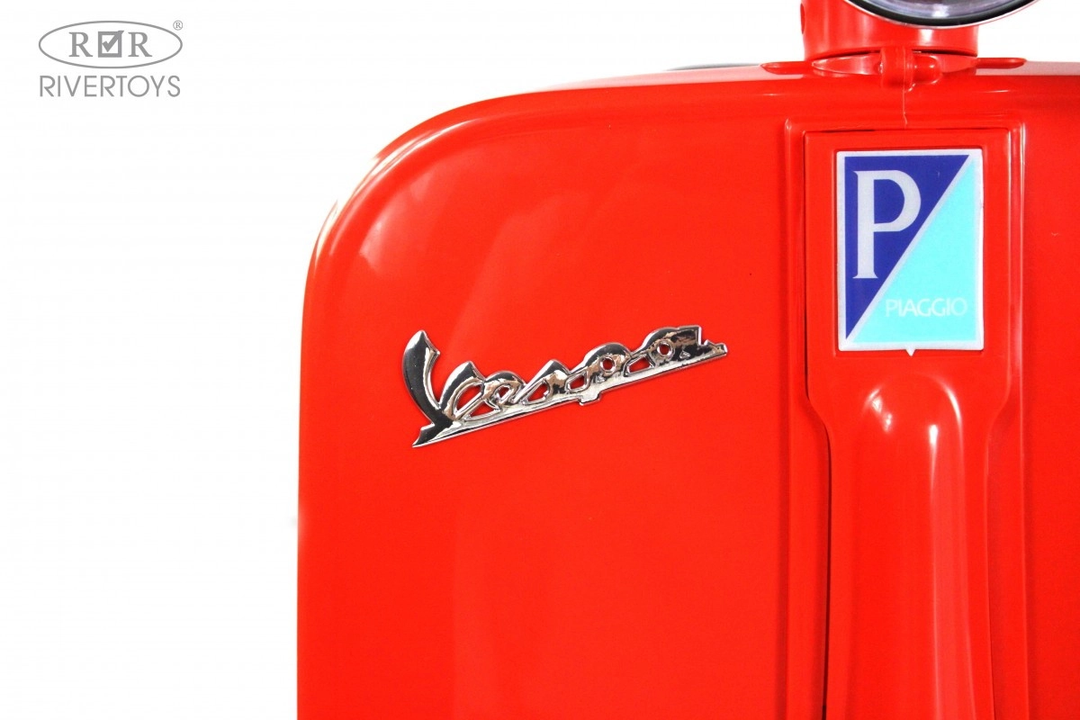 Детский электроскутер RiverToys VESPA M888MM красный 76s6ymlsqarh5aviumimif6ugfwil9ub