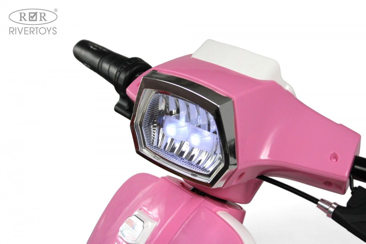 Детский электромотоцикл RiverToys A111AA розовый g32azba47g1a71qi3d0qe2yo1oapzx2u