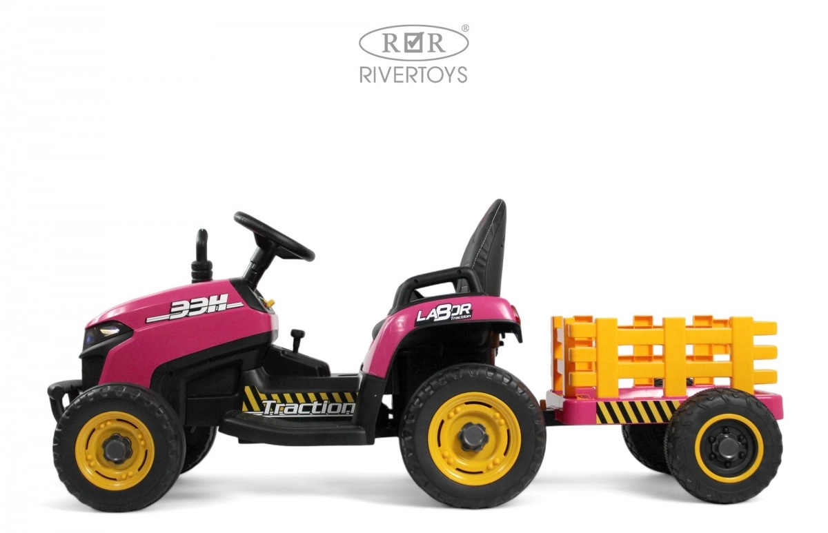 Детский электромобиль RiverToys K111KK розовый 1jt9xltpumyg0s3jbh31ve2i420jezr4