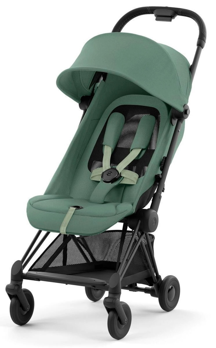 Прогулочная коляска Cybex Coya Leaf Green с дождевиком/Matt Black 4p8b27du0qf1i81n94md41knscnbssur
