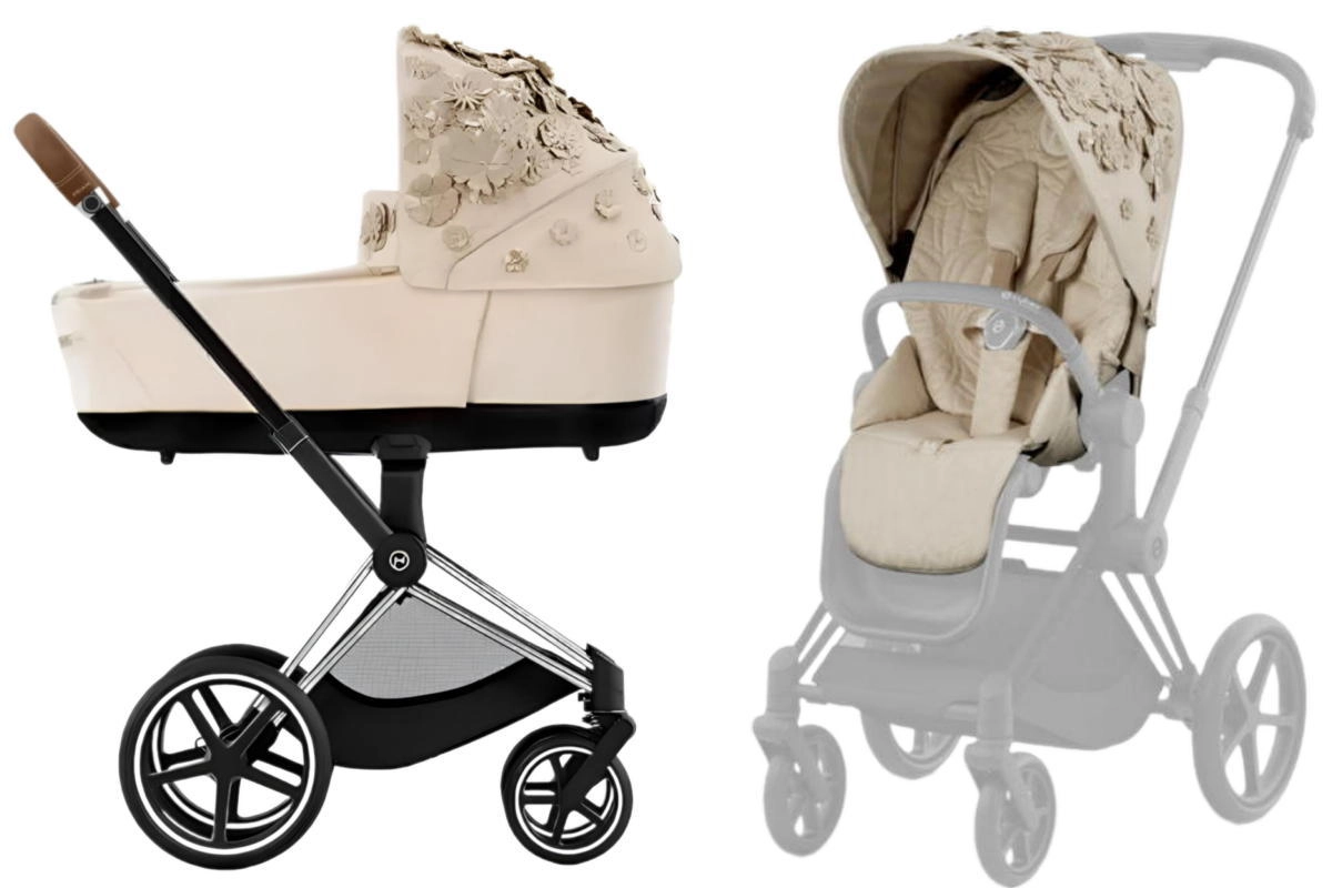 Коляска 2 в 1 Cybex Priam IV (шасси Chrome Brown) Simply Flowers Nude Beige 4e17ci05pxzzmwqlwpleogmrzvi6eiil