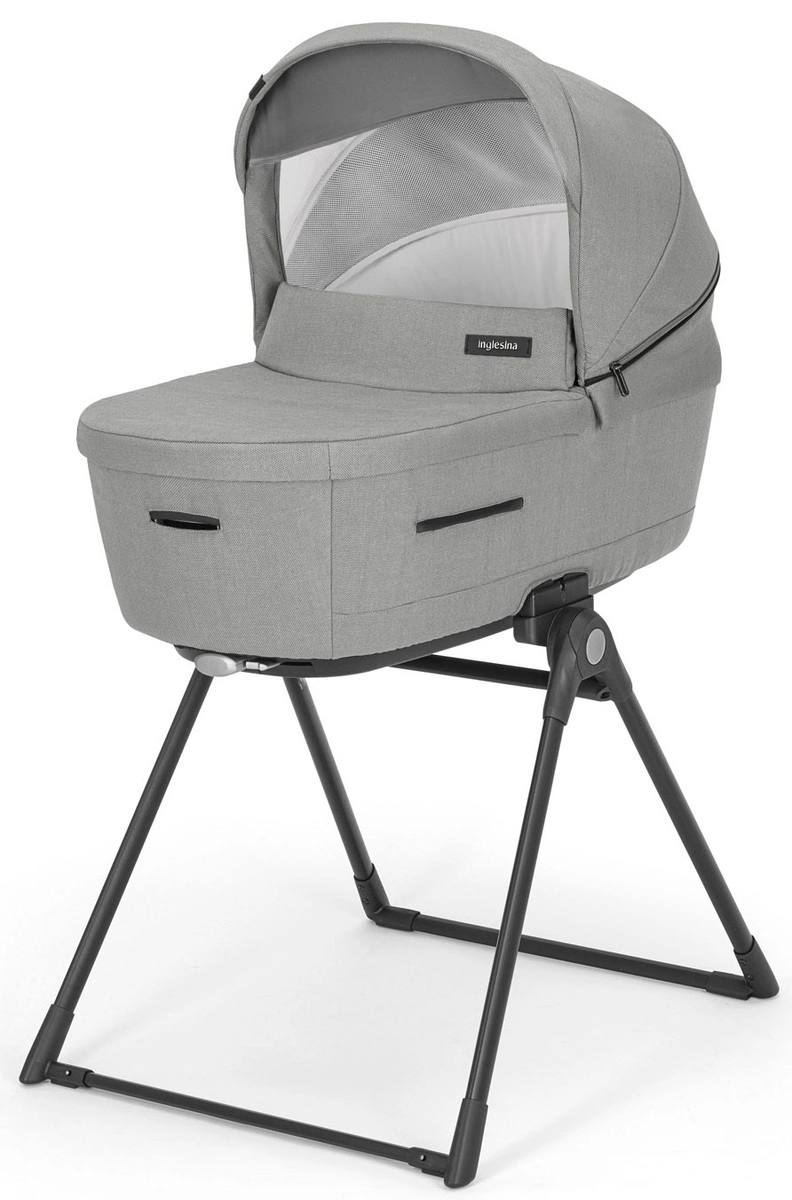 Коляска 3 в 1 Inglesina Aptica (DRW I-Size) с подставкой под люльку Stand Up Satin Grey reun0gja0d954vxf5m7v75l70fe1qlvy