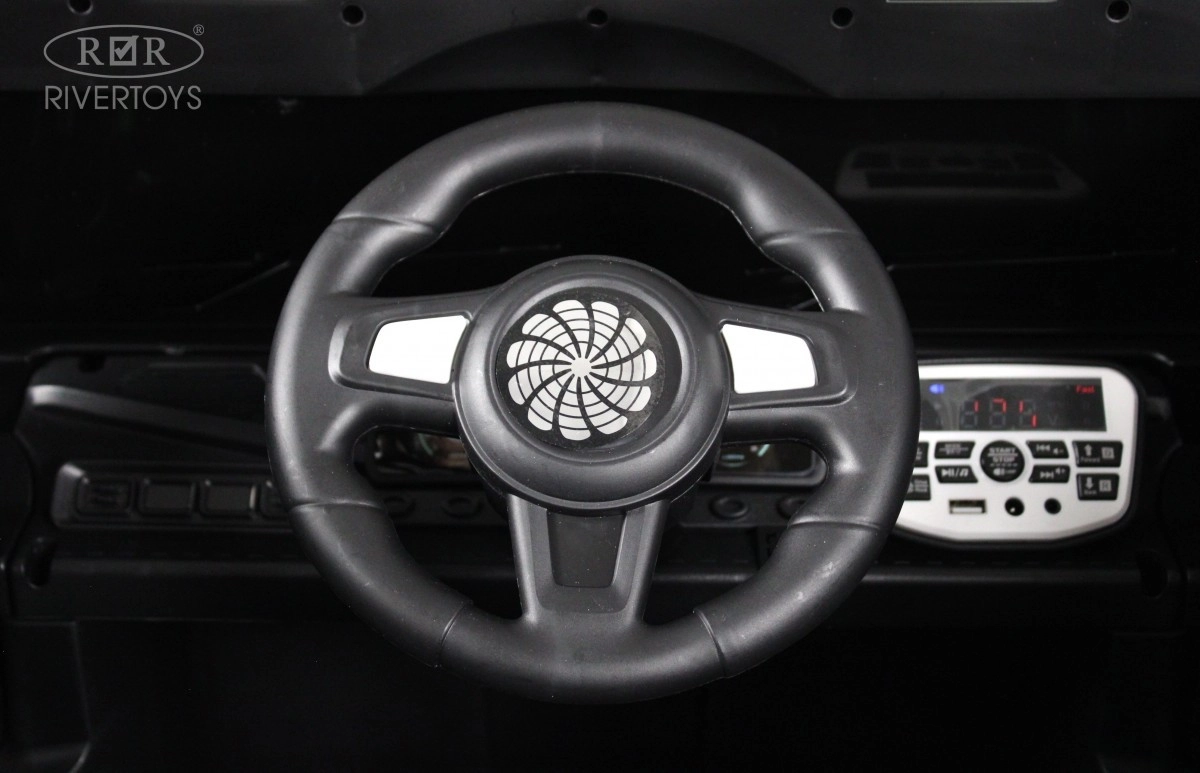 Детский электромобиль RiverToys М003БХ белый ts4z1vihpsj6ku1nt0i9ucbenzmp91ls