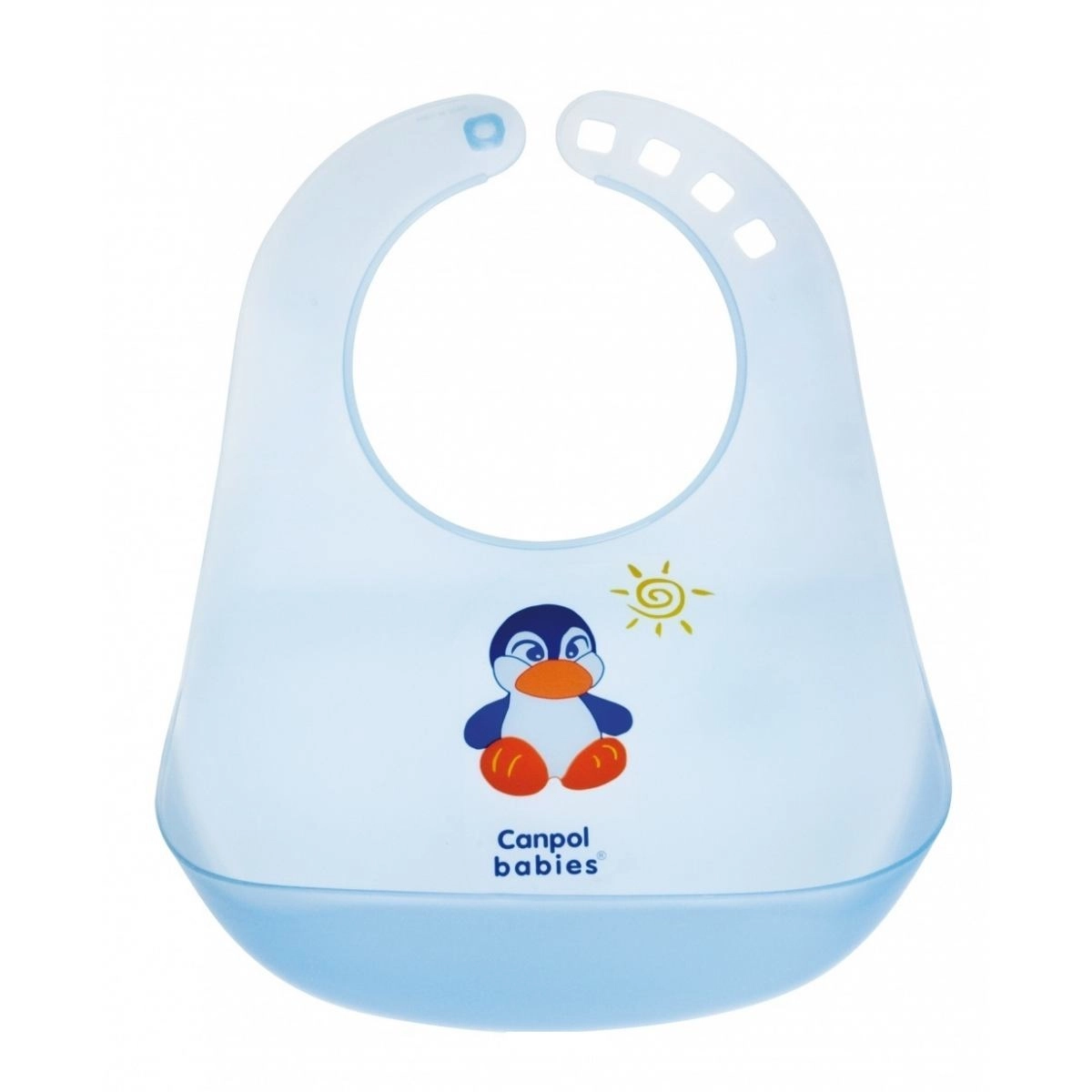 Нагрудник пластиковый Canpol арт. 2/404 голубой f75248e399bb7ed6a6b4b38d0a7ed3f7