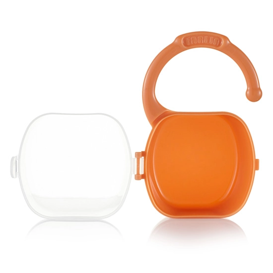 Пластиковый футляр для хранения пустышки Farlin Коричневый d1b37dcc6024fcacabe590fa2a813b7e