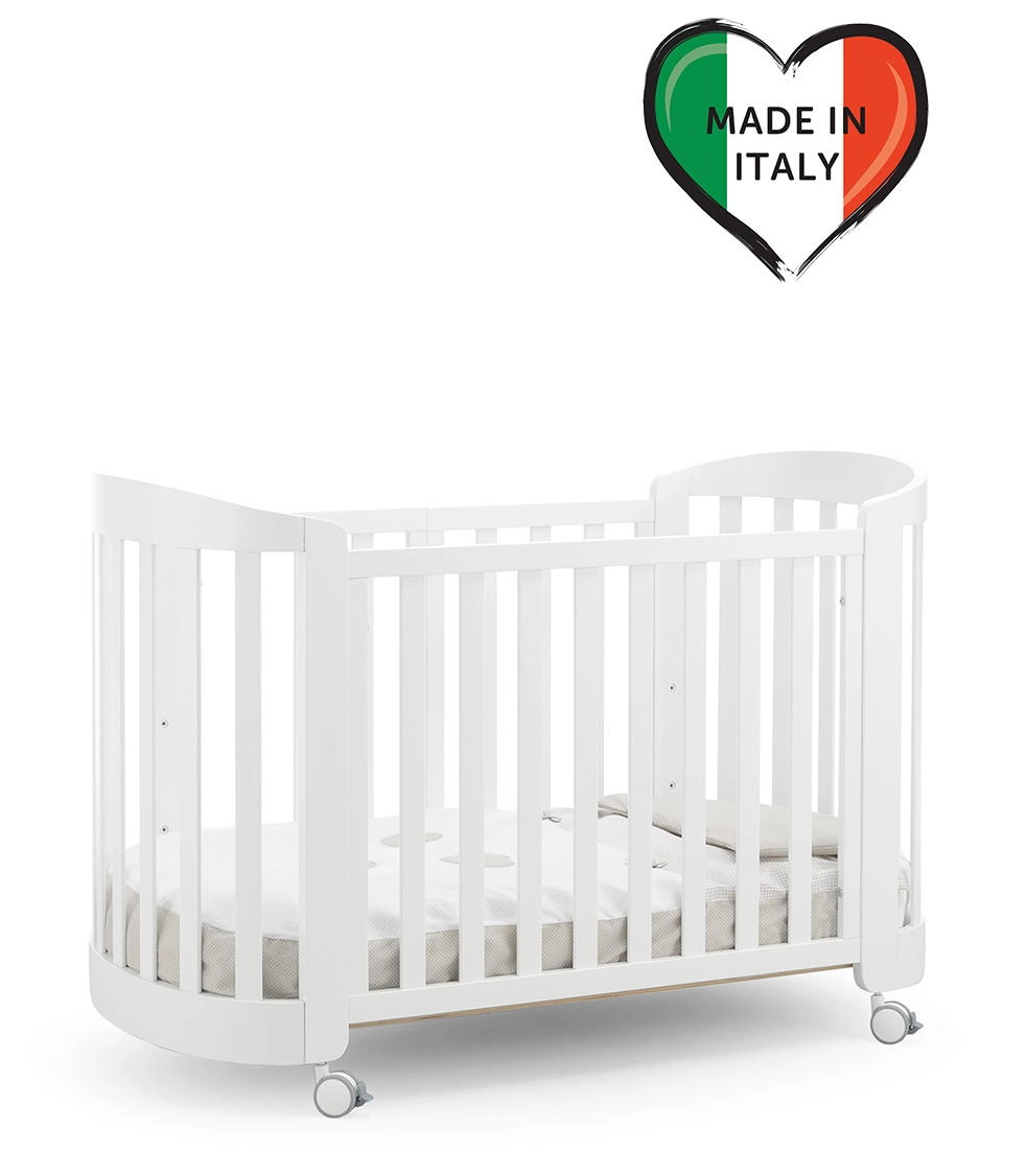 Детская кроватка Erbesi Sweet с матрасом Белый evf58iffn0klm9bkeuuf2288mok0gfy3