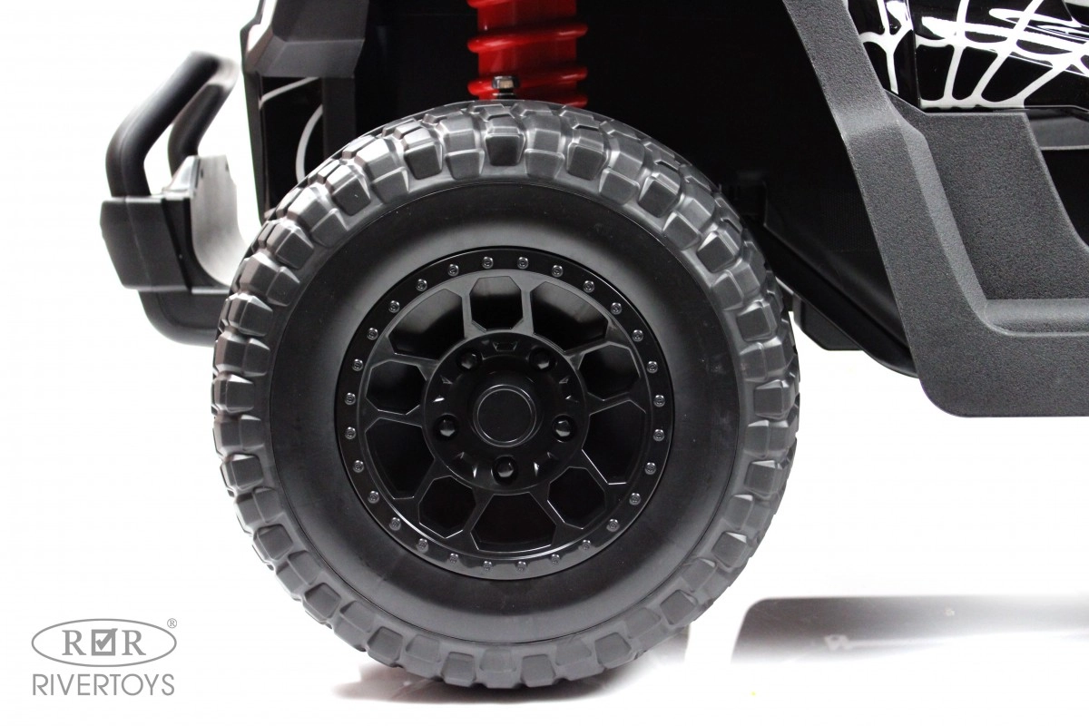 Детский электромобиль RiverToys Buggy P333PP черный Spider sjo20wv3ux2cwvc80ffbnvucg1bcemb2