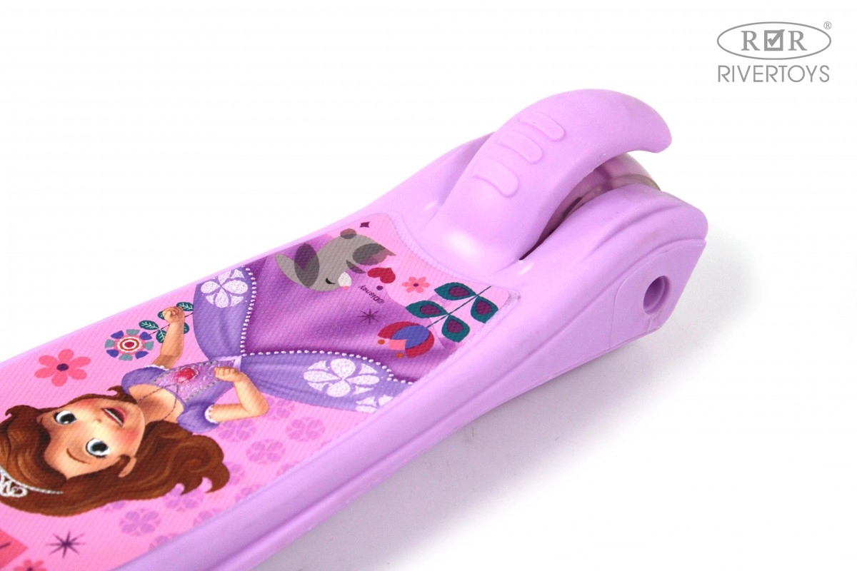 Детский самокат RiverToys HB-103 фиолетовый d9kqwslo80ekzeblz7d9jixu6e8og6vr