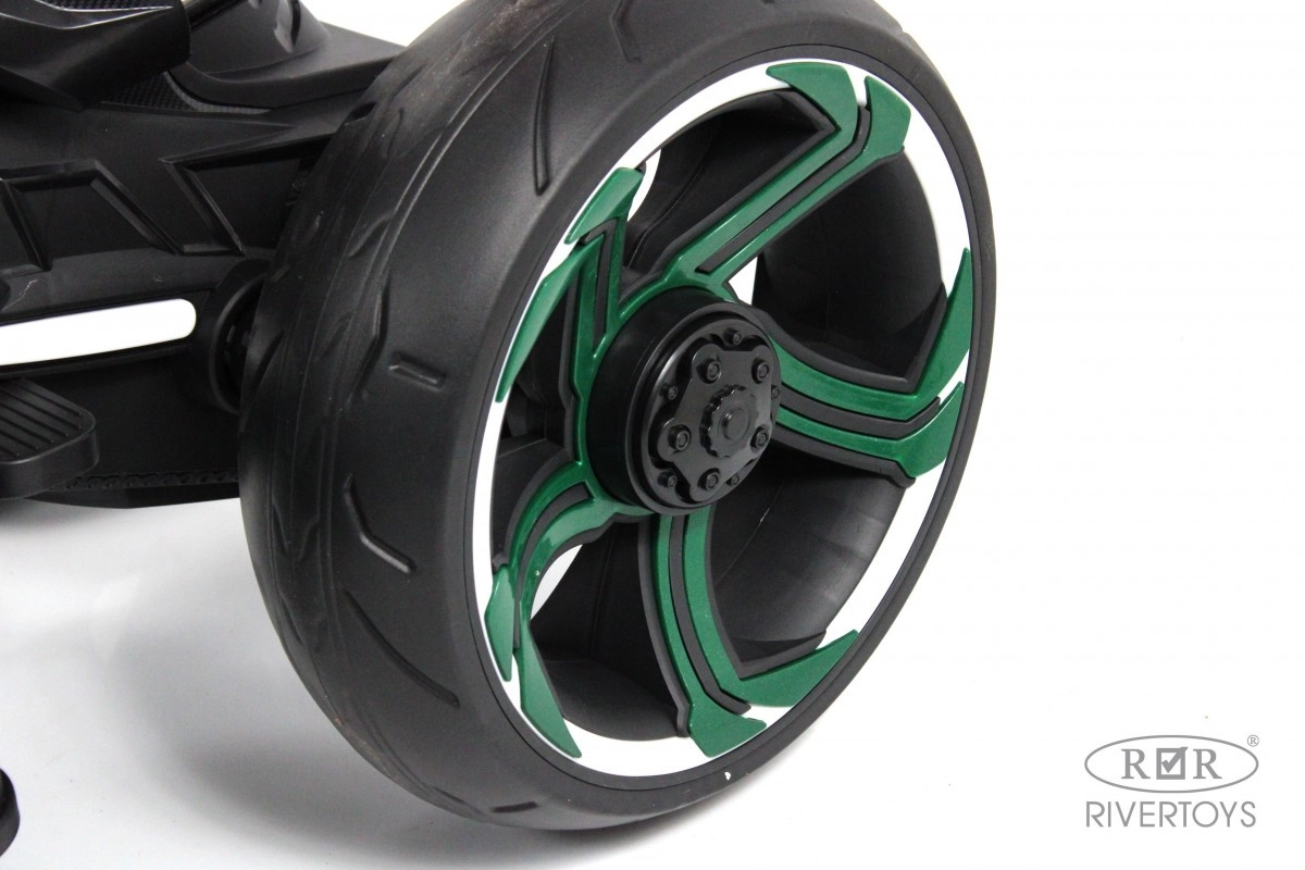 Детский электромотоцикл RiverToys C111MC зеленый zicebrdta3xke9tgq3rp0jx95vc6aw80