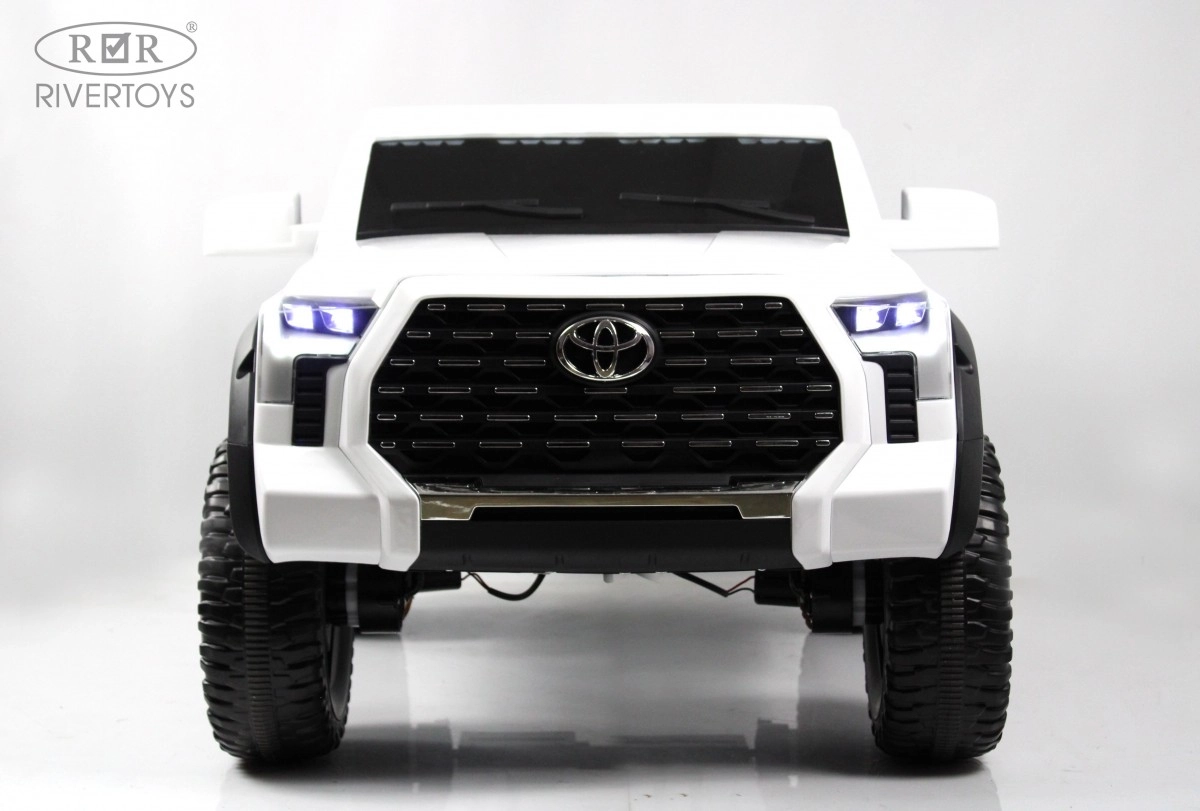 Детский электромобиль RiverToys Toyota Tundra G444GG белый ndfsy872fhz4ggro94m2vvak8oe29hsr