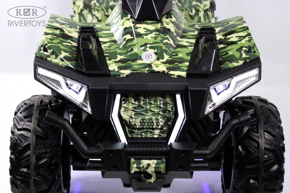 Детский электромобиль RiverToys X999XX зеленый камуфляж vas83mc18g57k3yp273iemerep5n3t2l