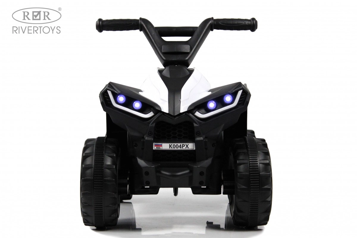 Детский электроквадроцикл RiverToys K004PX белый 8o95fjnu3jimes9z68i792gl1sayx82c