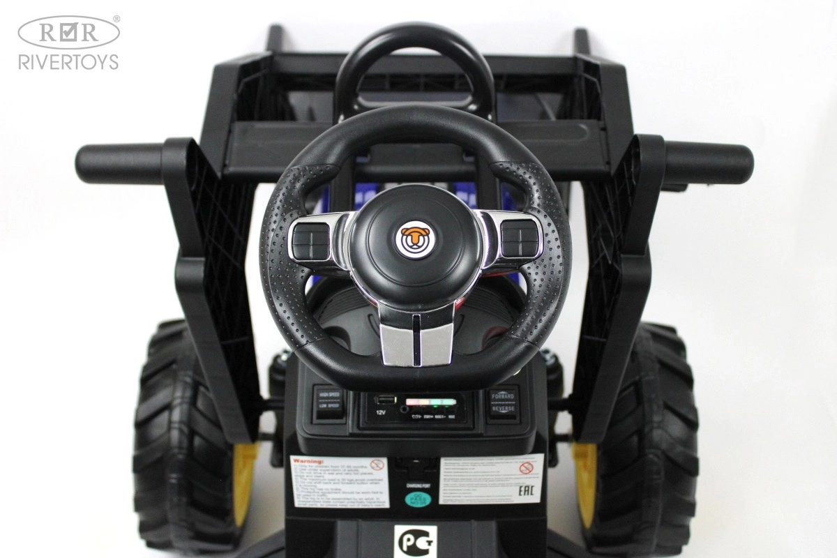 Детский электромобиль RiverToys экскаватор-погрузчик A777MP BLUE синий mjl0at3kh7s6jw99qmcx73brcqp4k832