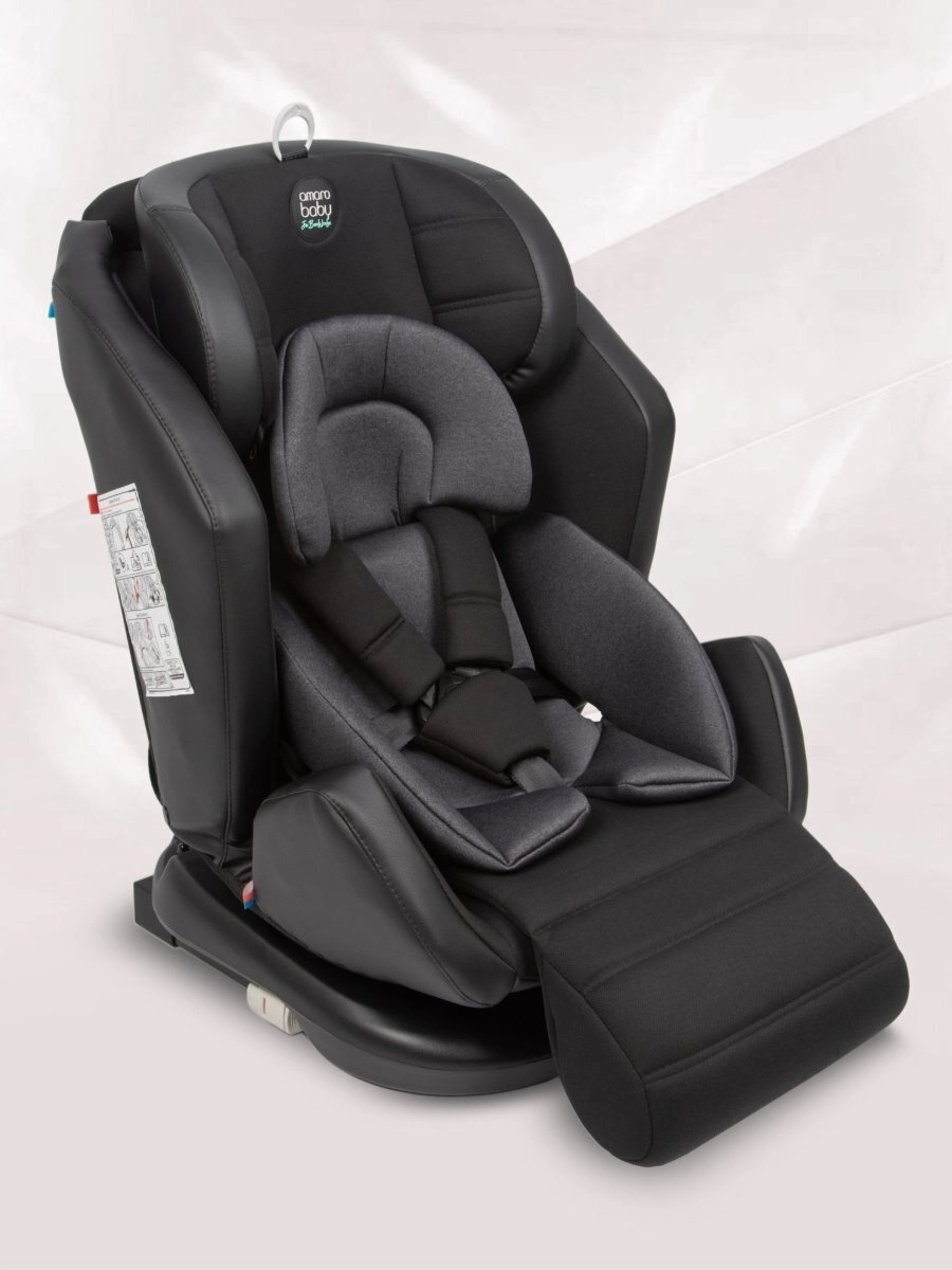 Автокресло AMAROBABY Favorite ISOFIX (чёрный/графит)
