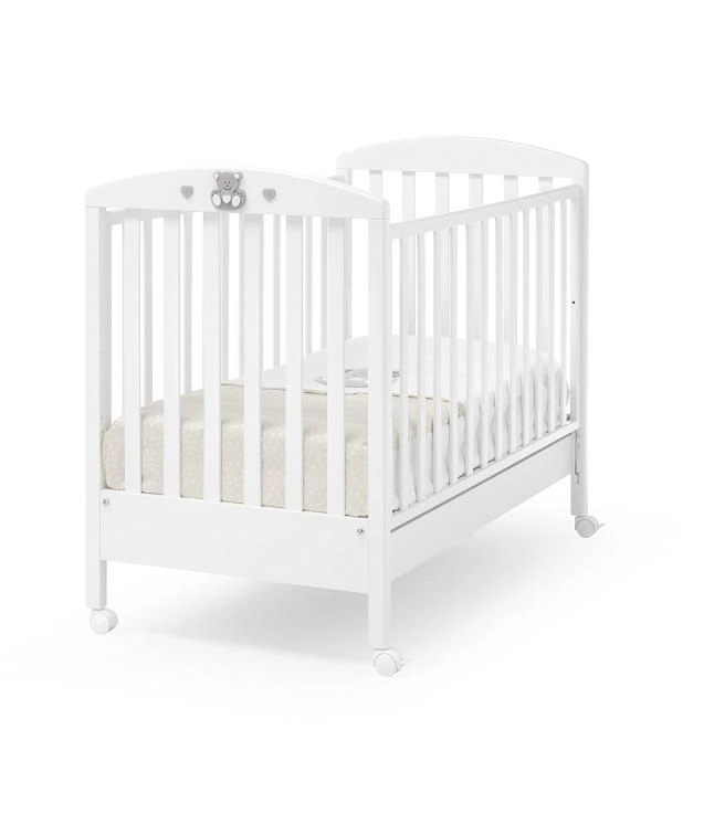 Детская кроватка Erbesi Charly белый/песочный e2adbc5584db2934e036ca91950aa084