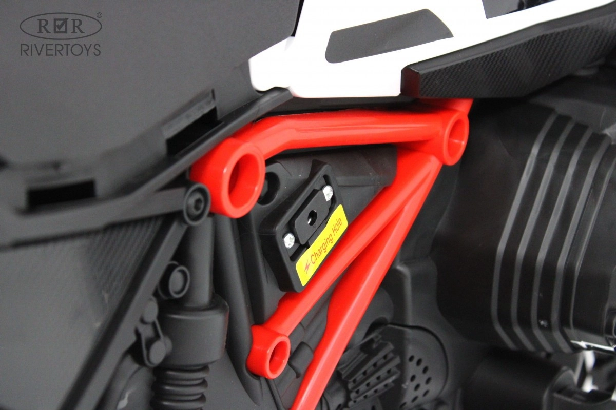 Детский электромотоцикл RiverToys М009БХ красный ru0l1qw22fog8elyef0hfc1xbzcemr67