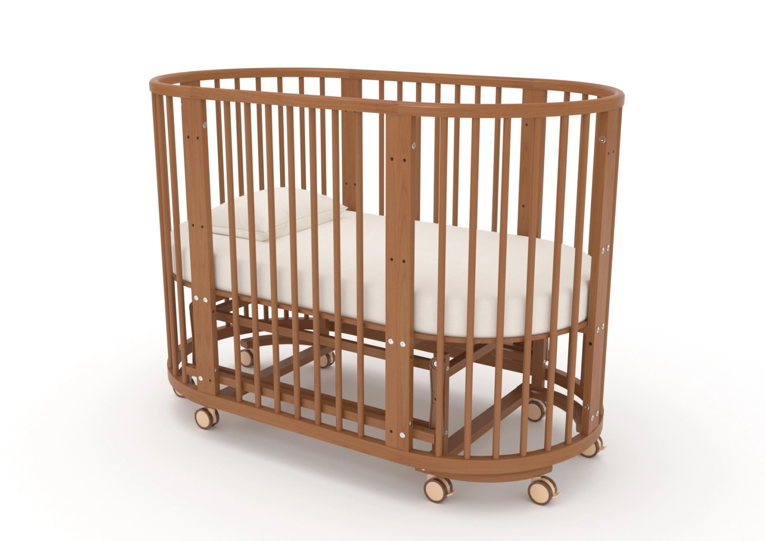 Детская кроватка Gandilyan (Гандылян) Бетти вишня ad024ee573ced9f7a0fdff1715a28526