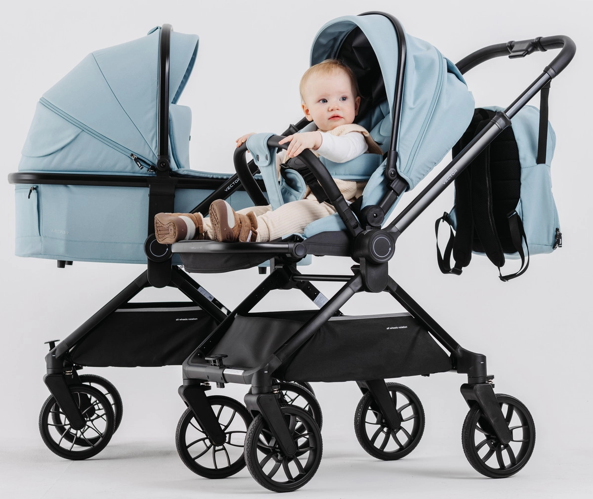 Коляска 2 в 1 RANT VECTOR Blue xkxzzzfasketucha49qqh450apik1qvy