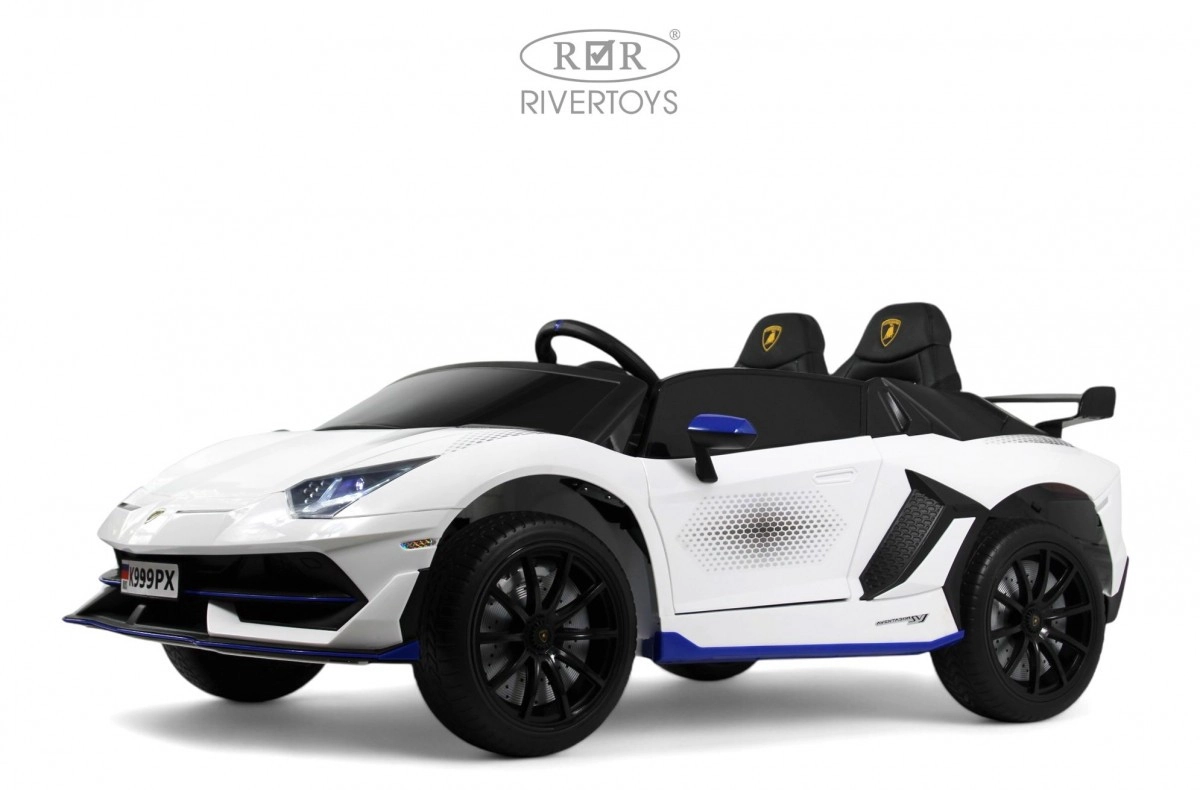 Детский электромобиль RiverToys K999PX белый ymx2k0p96im3nh34ukd8qg52w09jdioo