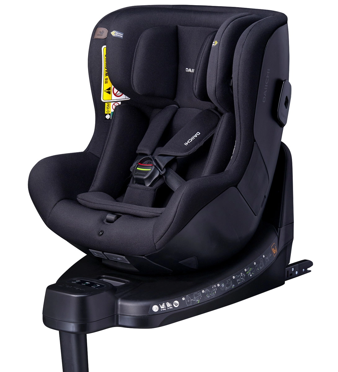 Автокресло DAIICHI™ One-FIX 360 season2 i-Size (DA-D5100) Black xond7ffr397f9ppckp37o1qjsq2amj25