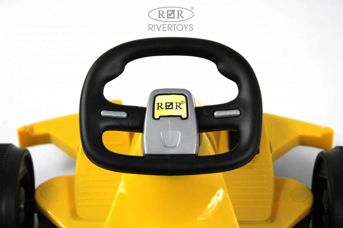 Детский электромобиль RiverToys K008PX желтый w9b6cybihrtv0x04c2i0fwyzpmfr3cxk
