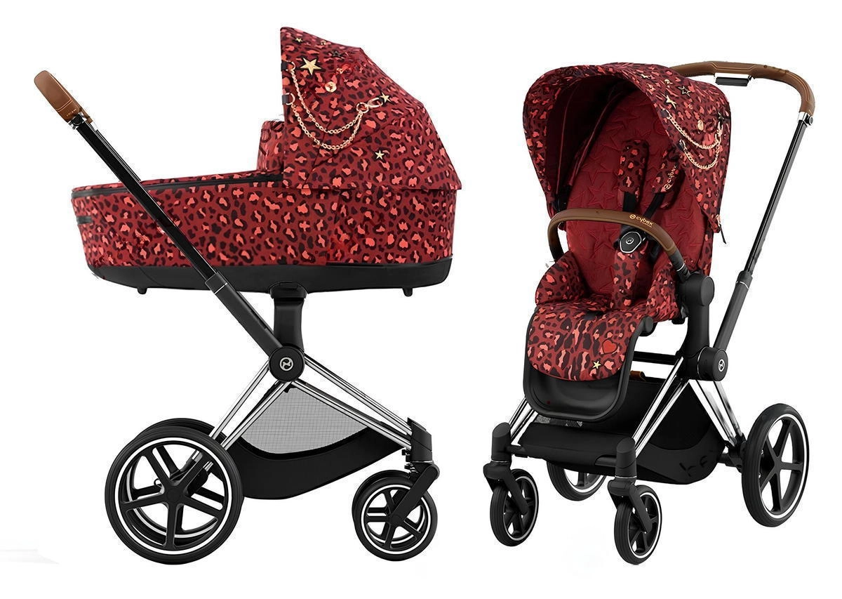Коляска 2 в 1 Cybex Priam IV (шасси Chrome Brown) Rockstar a24q0mww2b6onl0cb4y0qp79w37p3ov6