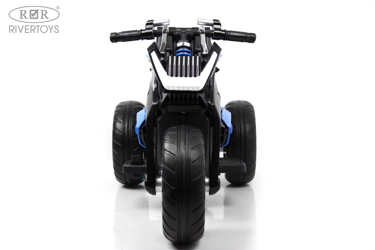 Детский трицикл RiverToys X222XX синий 2ij54k3z3ip2cng7foy6ef29lr4cyfxx