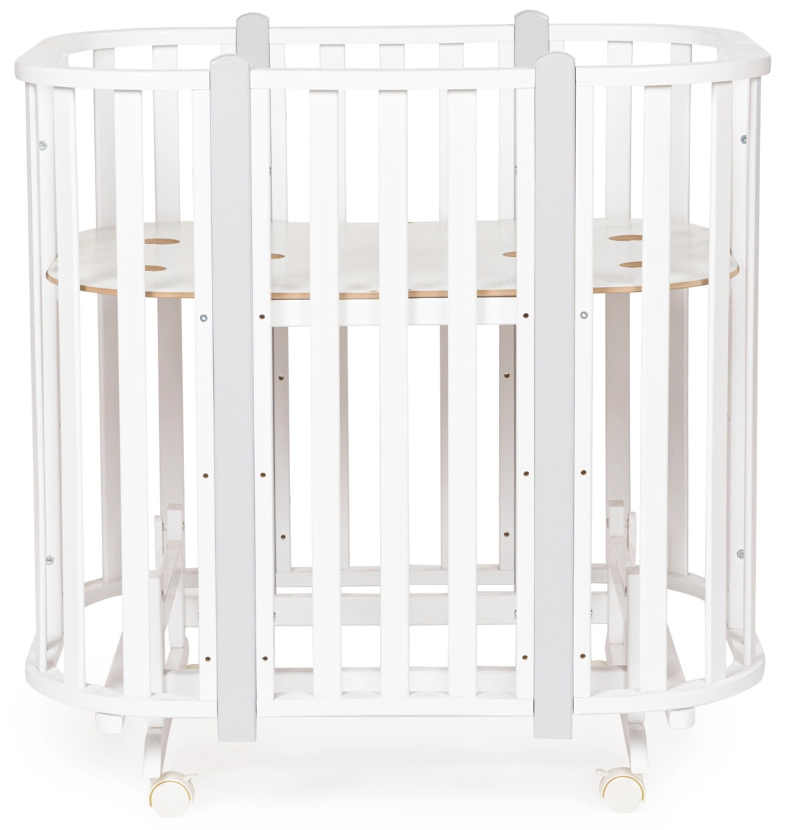 Кроватка-трансформер 5 в 1 Sweet Baby Palermo с маятником Белый/Белый 3ys6twhou0kaqc5mu1c8jt2oz8sdmpqq