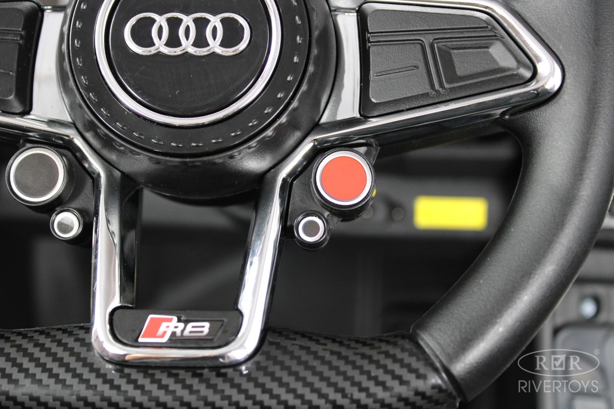 Детский электромобиль RiverToys AUDI R8 M333MM серый b9d1uw46gybdi619mnnt1j6l5txwbotn