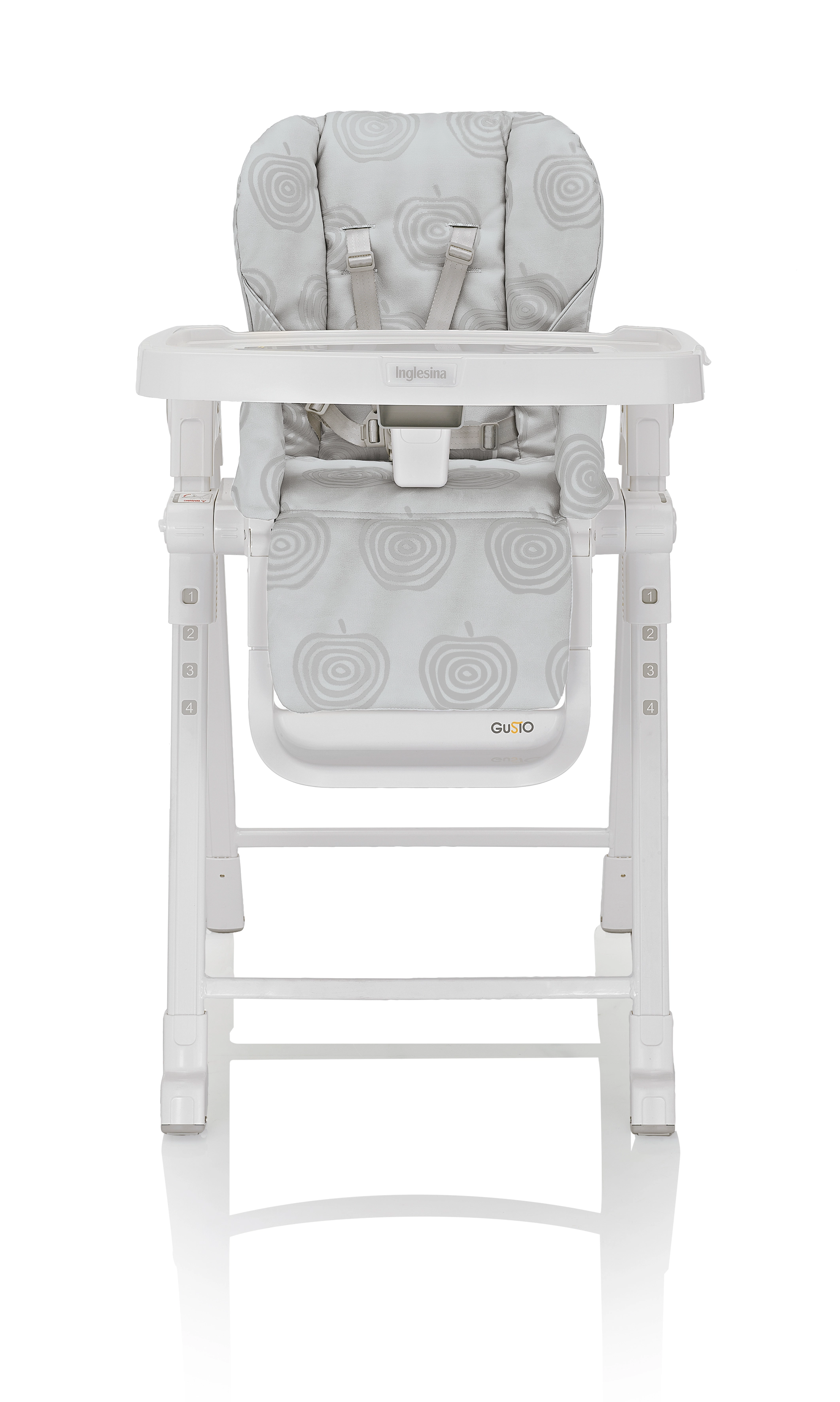 Стульчик для кормления Inglesina Gusto Silver 64d9cdc276df4ba4b4def027c6d8cfd6