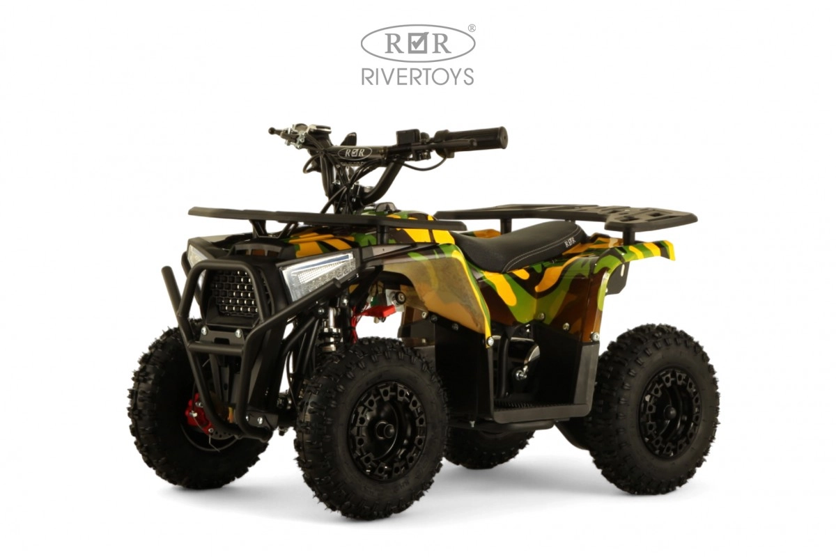 Детский электроквадроцикл RiverToys MIKA желтый камуфляж rrn090yfmc9xk8sj1xt96wtrzefptxe3