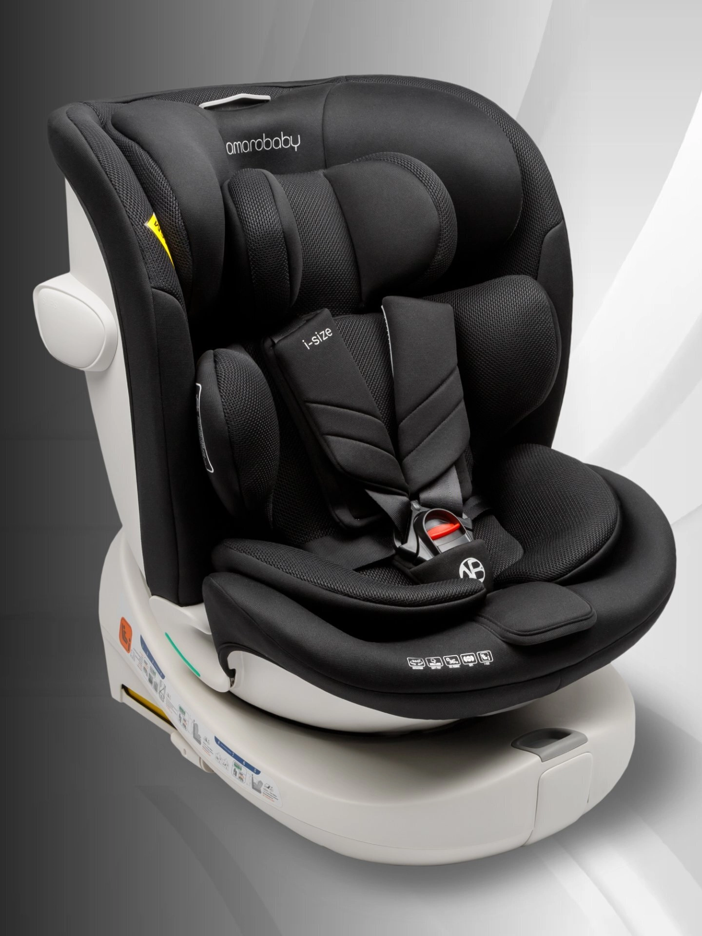 Автокресло Amarobaby Defender I-Size (Черный)