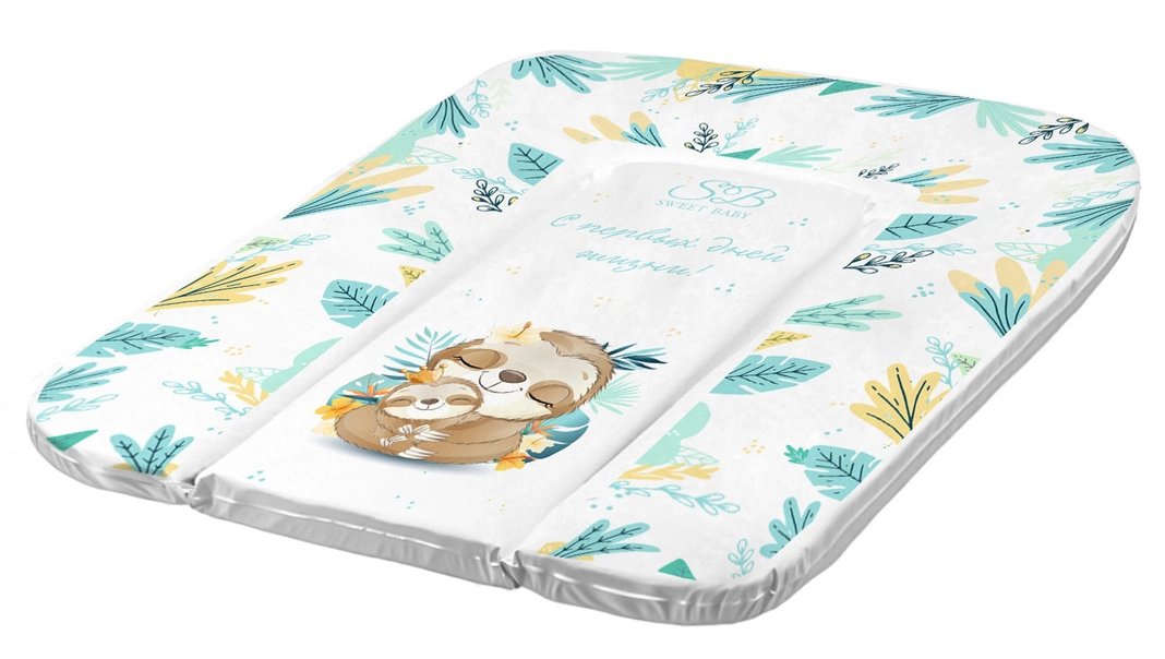 Пеленальный матрасик 58х71 Sweet Baby Fantasy Green (ленивец зеленый) 21hhdh1ohw4nqg2gbhlex51ec9khtlim