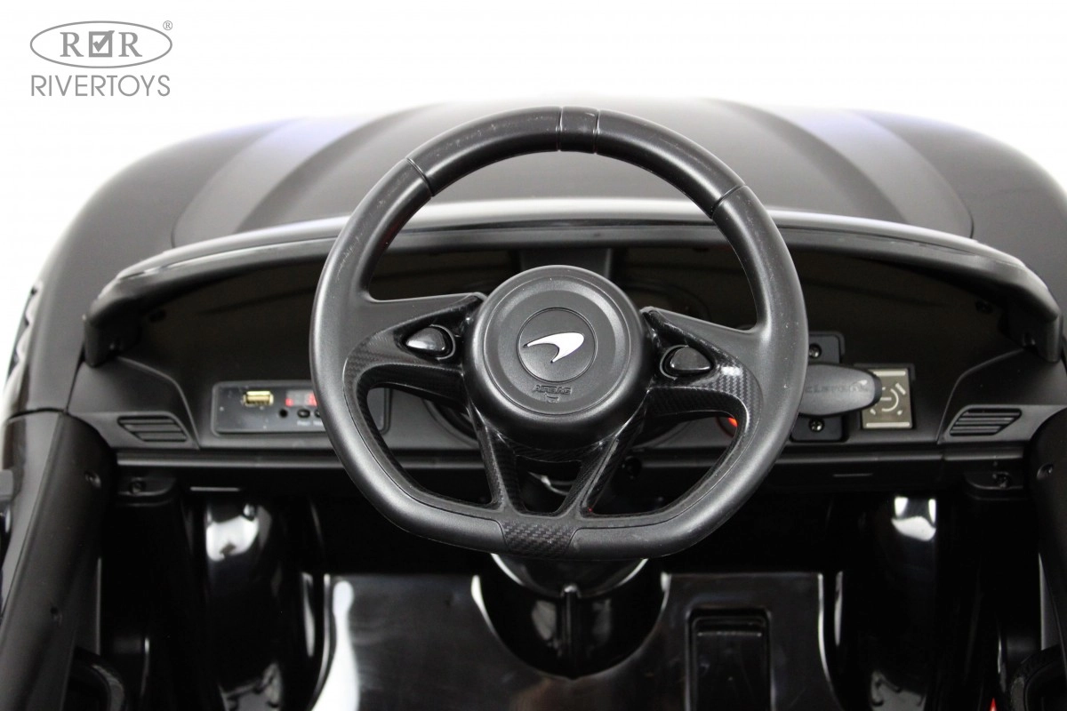 Детский электромобиль RiverToys McLaren Artura P888BP черный r4bhyoyb9c74hjv30b4wbht5a1h10u33