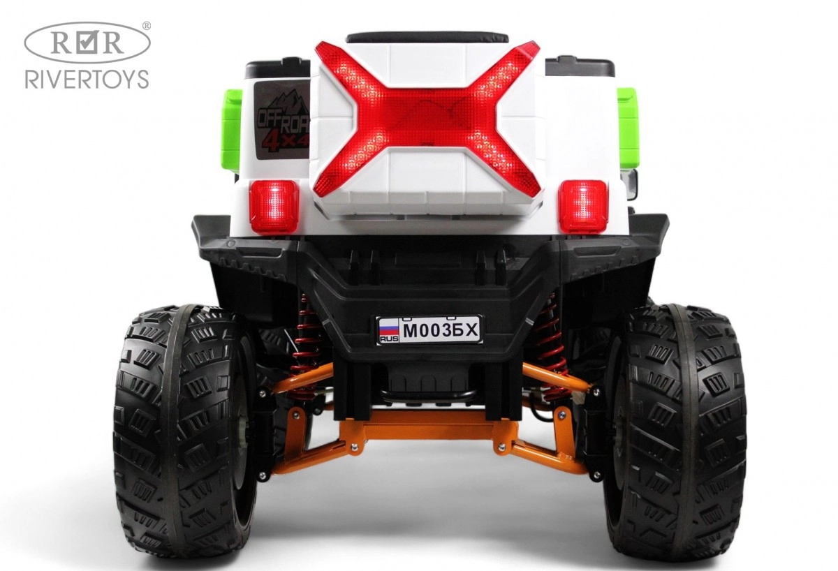 Детский электромобиль RiverToys М003БХ белый pakswsnhnwj17044w0b13cqvlbhpgkf1