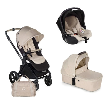 Коляска 3 в 1 JANE Muum 4 Koos I-Size (Sweet Desert)