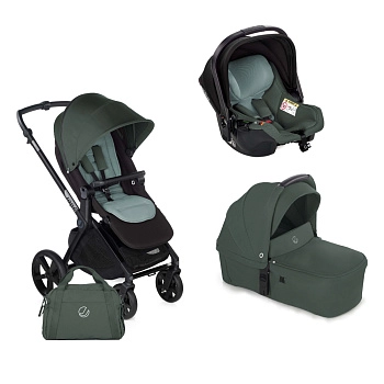 Коляска 3 в 1 JANE Muum 4 Koos I-Size (Sweet Botanic)