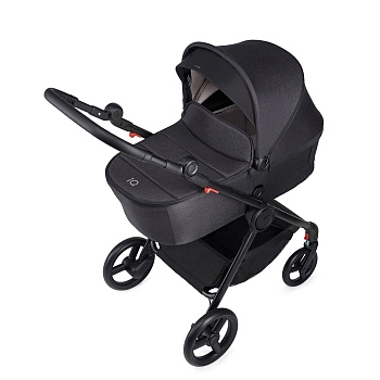 Коляска 3 в 1 Anex IQ с адаптерами ((iQ-01) Dark)