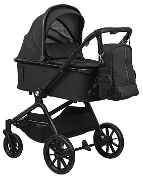 Детская коляска Indigo Solar 2 в 1 (черный)