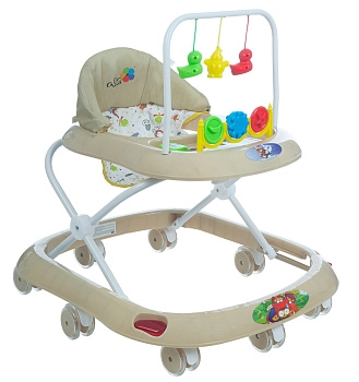 Детские ходунки Alis Весело шагать С (бежевый)