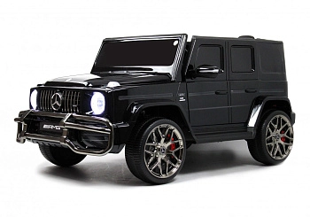 Детский электромобиль RiverToys Mercedes-AMG G63 (S307) (черный глянец)