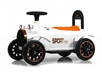 Детский электромобиль RiverToys K222PX (белый)