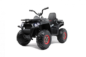 Детский электроквадроцикл RiverToys H999HH (черный)