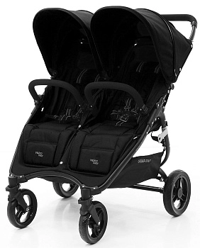 Прогулочная коляска для двойни Valco baby Snap Duo (Coal Black)