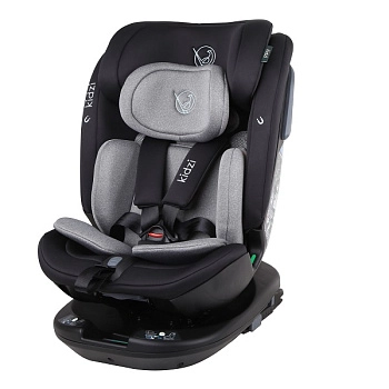 Детское автокресло Kidzi SPIN PLUS 360 i-SIZE (серое)