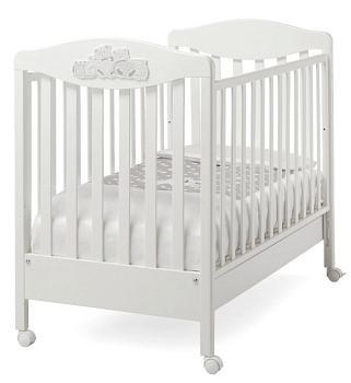 Детская кроватка Erbesi Tippy (White (белый))