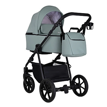 Коляска 2 в 1 Pituso Tossa Кожа (Sage)