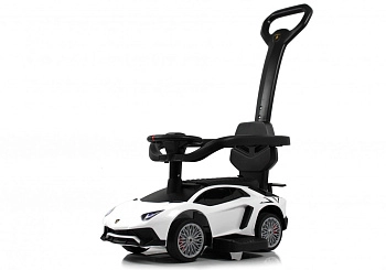 Детский толокар RiverToys M555MM-M (белый)