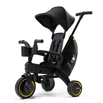 Детский складной трехколесный велосипед Doona Liki Trike Limited Edition  (Midnight)